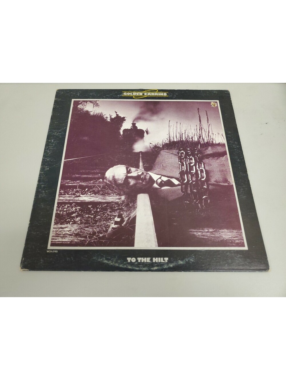 Golden Earring To The Hilt LP Vinyl MCA Records Vintage 1976 Very Good